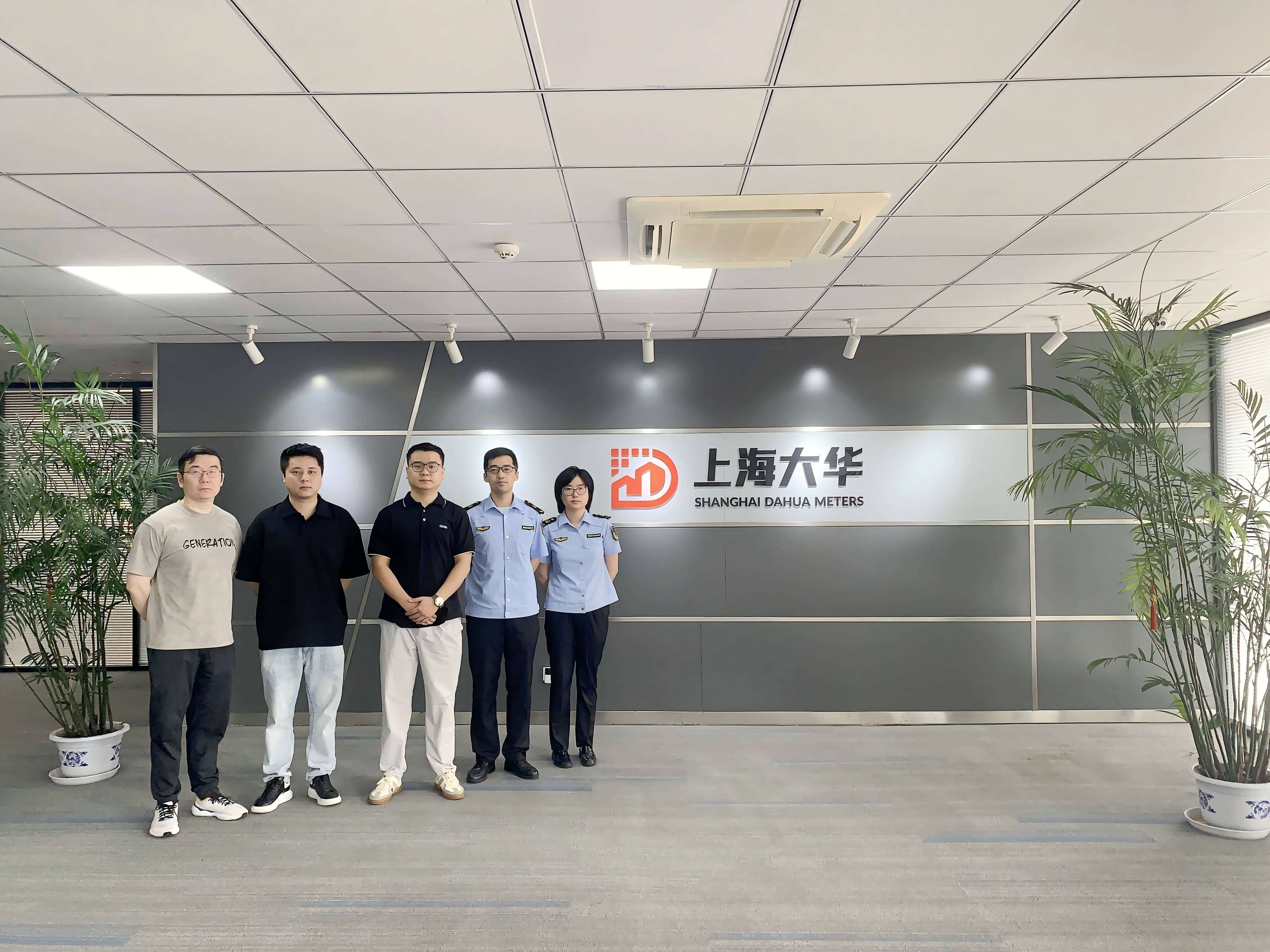 资讯：青浦区市场监督局及计量所工作人员到访上海新利（中国）xinli·官方网页版
